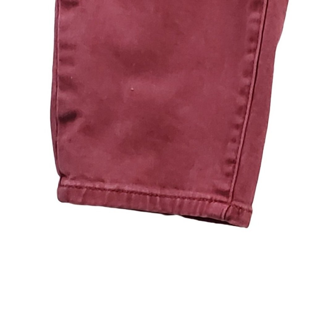 J. Crew mercantile size 31 Skinny Leg Dark Pink Twill Pants - Picture 5 of 10